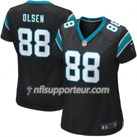 Maillot Femme Carolina Panthers Greg Olsen 88 Nike Noir